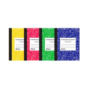 Bazic Soft Cover Composition Notebook 100 Sheets